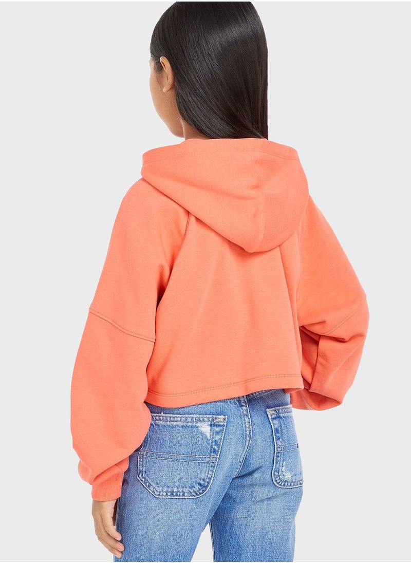 TOMMY HILFIGER - Kids Logo Hoodie - Image 1