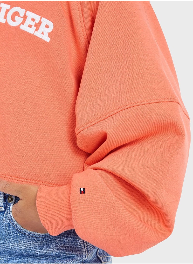 TOMMY HILFIGER - Kids Logo Hoodie - Image 1