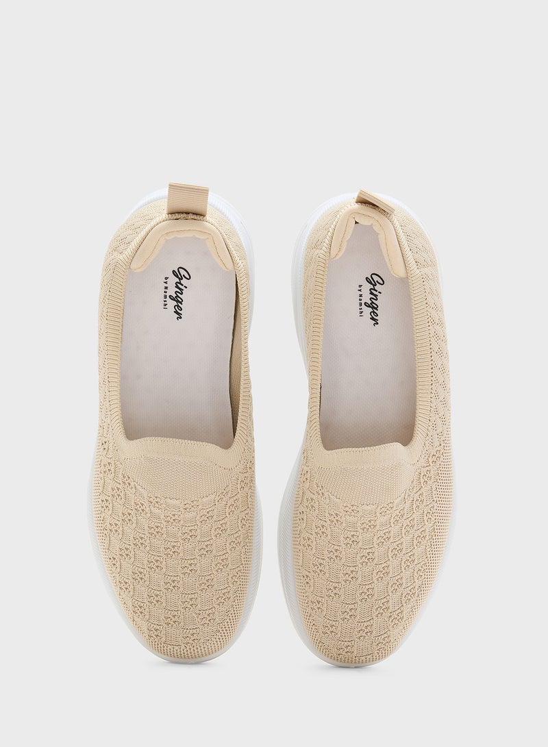 Ginger Fly Knit Slip On  Comfort Shoe  - Image 4