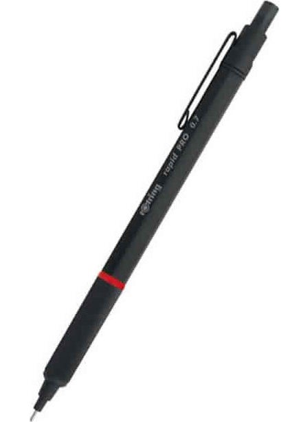 Rotring - Rotrıng Rapid Pro 0.5 mm Black Mechanical Pencil - Image 1