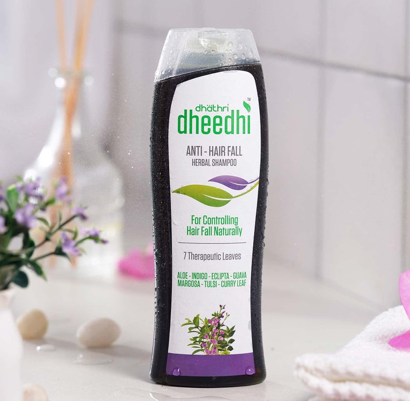 Dhathri Dheedhi Anti Hairfall Shampoo – 400 ml | Herbal Ayurvedic Shampoo for Hair Fall Control & Regrowth | Sulfate-Free, Suitable for Men & Women - Image 1