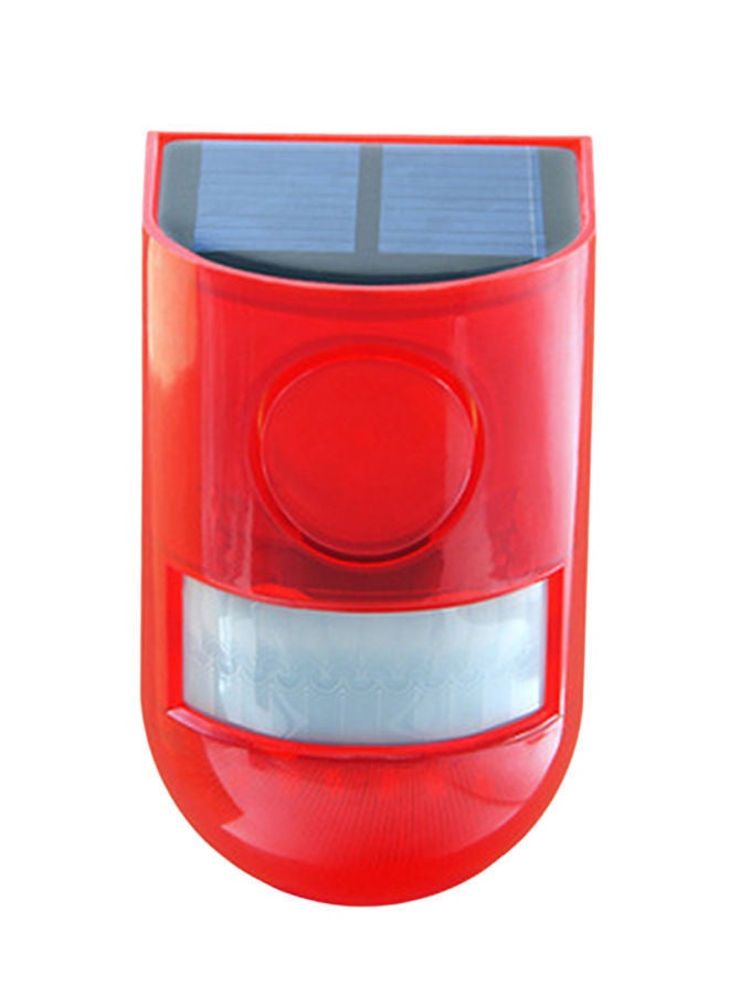 NIBEMINENT N911 Solar LED Alarming Lamp Red 120 x 69mm  - Image 1