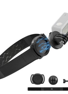 3 Head Strap Holder Mount, VLOG/POV Accessories for DJI OSMO Action Camera, Insta360 X3/One R/RS, GoPro Hero Series (Headband Mount)