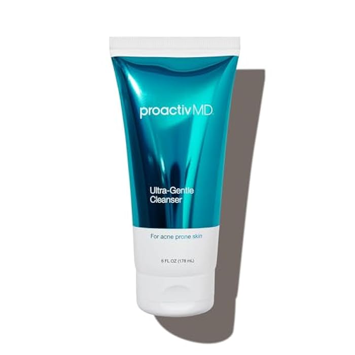 ProactivMD Ultra Gentle Face Cleanser - Daily Face Wash for Sensitive Skin, Soothing Green Tea Facial Wash for All Skin Types - 6 oz. - Image 1