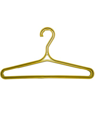 Scuba Choice Yellow Hanger for Wetsuit and Dry Suit Heavy Duty Durable Plastic BCD Storage Drying Organizing Dive Gear Holder Travel-Friendly - Made in Taiwan (17"x10"x2") - Image 1