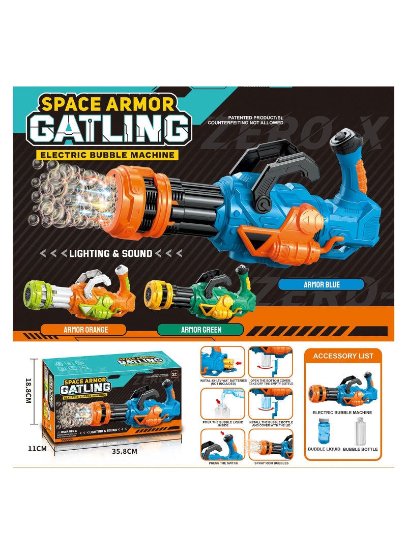 Little Story 10 Holes Bubble Machine Gun  - Armor Green - Image 5