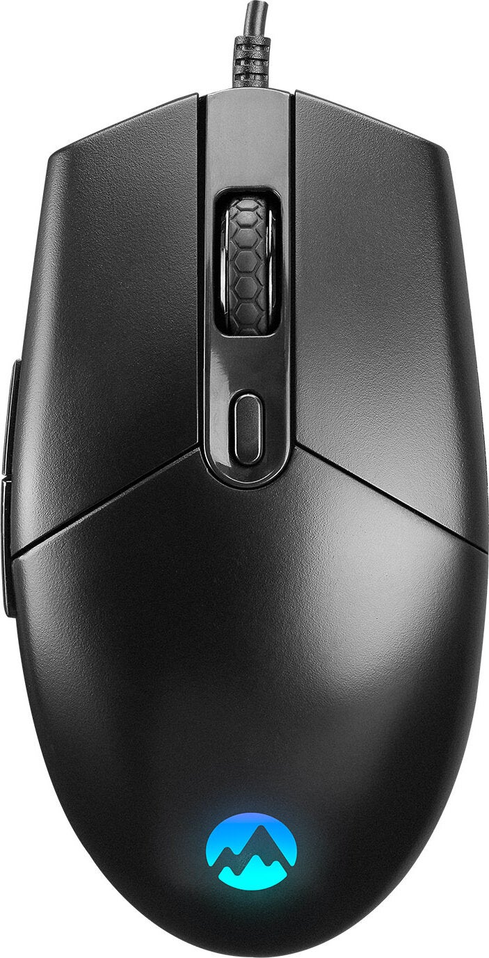Everest SM-X97 R-Star USB 5-Button RGB Illuminated 6400DPI Gaming Logitech Square Mouse Pad Gaming Mouse Set  - Image 4