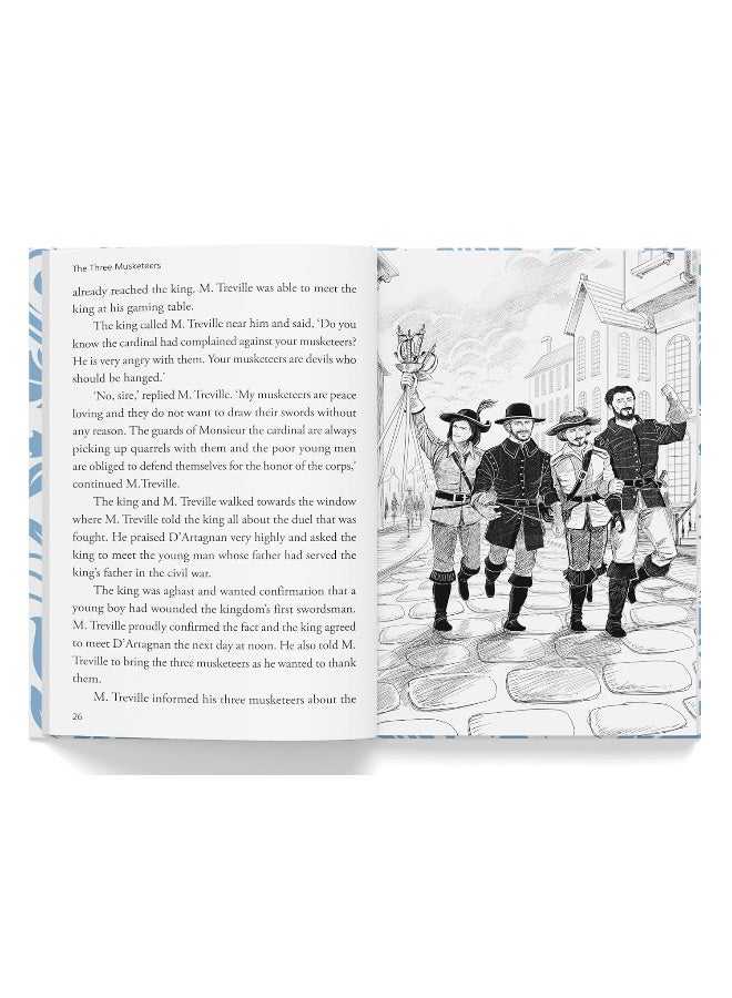 Wonder House Books The Three Musketeers for Kids: llustrated Abridged Children Classic English Novel with Review Questions  - Image 5