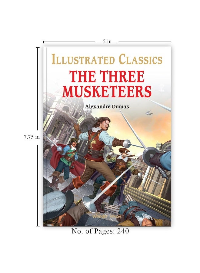 Wonder House Books The Three Musketeers for Kids: llustrated Abridged Children Classic English Novel with Review Questions  - Image 3