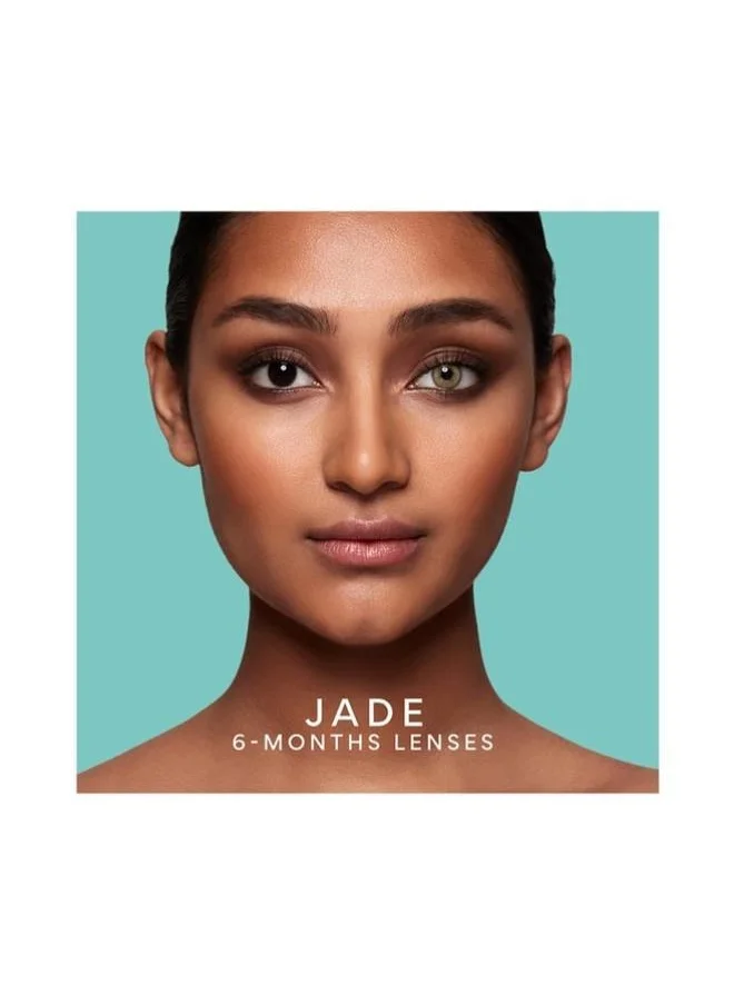 سواتي Cosmetics Coloured Contact Lenses  Jade 6 Months