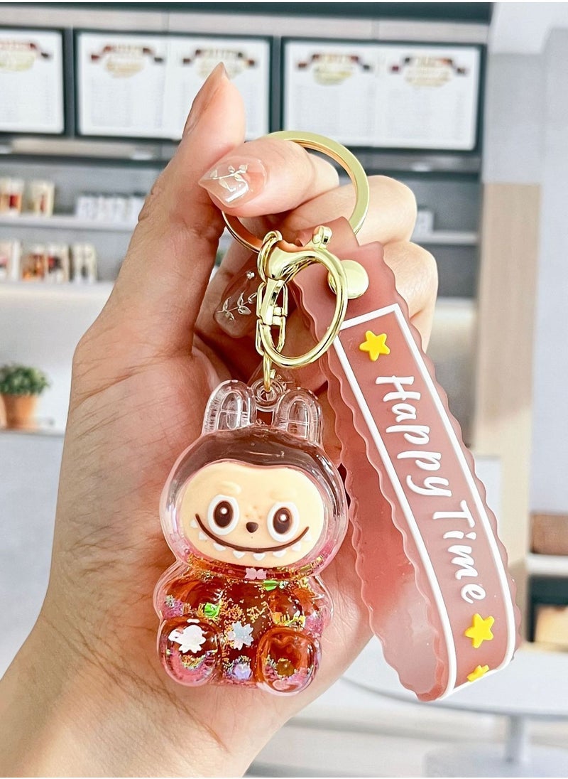 LABUBU Labubu Cute Keychain Cool Pendant Accessories Cute Keychain Backpack Car Pendant 