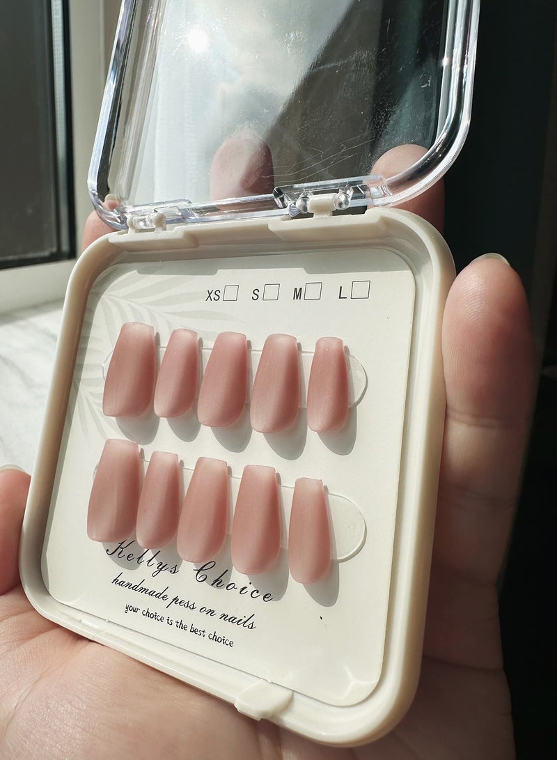 10-Piece Handmade Fake Nail Set Universal European And American Manicure Detachable Nail Stickers - Image 2