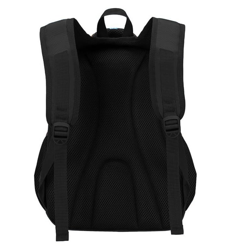 Frantic Waterproof Polyester 26 L Backpack With Pencil/Staionery Pouch School Bag Class 1 to 8 Daypack Picnic Bag For School Going Boys & Girls(RR_4Zipper_Black_Space_24_A) - Image 2
