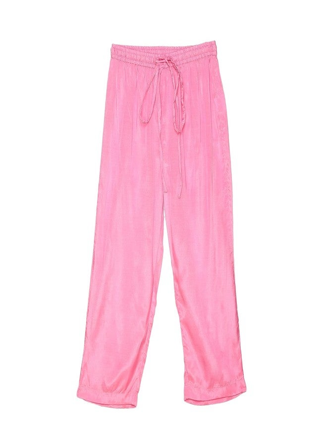 BIBA Girl's Polyester Blend Kurta, Jacket, Palazzo, Dupatta (KWSWTMT6086AW24PNK_Pink - Image 4