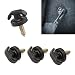 Downhill 4 PCS Car Cargo Net Hooks Cargo Net Hardware Fastening Clips Hanging Rear Trunk Hook Ring Universal Mesh Pocket Accessories for Most Cars SUVs Trucks Black - Image 2