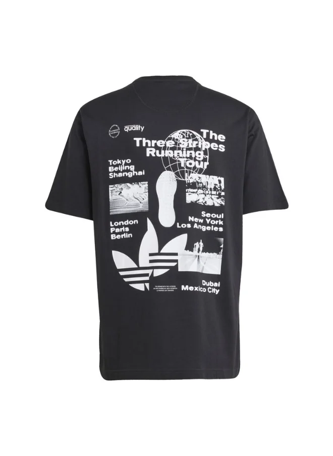 Adidas adidas SP POSTER GFX T Black Originals Men T-SHIRTS