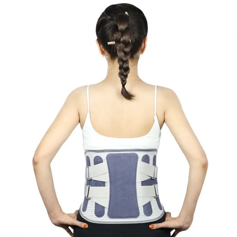 Bluejw New Design Back Support Waist Trainer Brace - Orthopedic Lumbar Support Belt & Waist Trimmer - Spine Pain Relief & Posture Corrector - Image 3