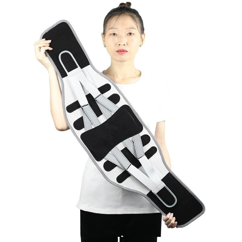 Bluejw New Design Back Support Waist Trainer Brace - Orthopedic Lumbar Support Belt & Waist Trimmer - Spine Pain Relief & Posture Corrector - Image 5