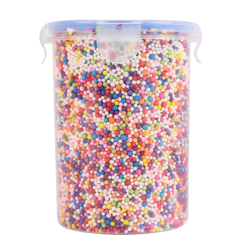 DECORA 80000 Pieces Foam Balls Slime Supplies Colorful Foam Beads 23mm for Art Homemade Slime Wedding and Party Decorations - Image 2