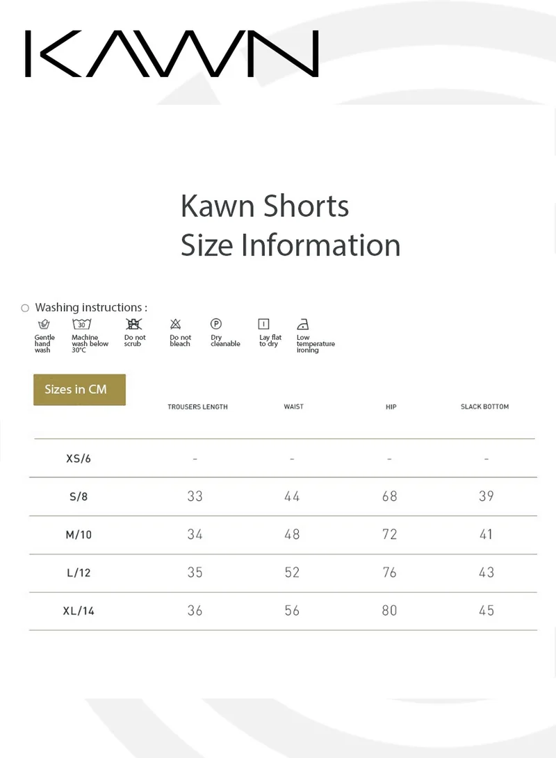 Kawn.yoga  Womens High Waist Contour Workout Sport Yoga Shorts Tummy Control. for Women | Best Price UAE