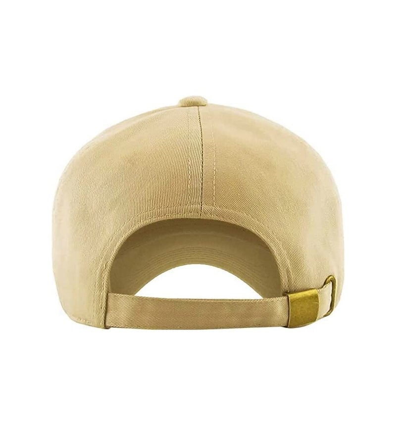 INFISPACE Unisex Cotton Cap (Pack of 1) (SD-225_Beige _M) - Image 2