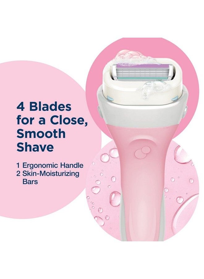 Intuition Tuition Advanced Moisturizing Womens Razor With Shea Butter 1 Handle With 2 Refills  - Image 5