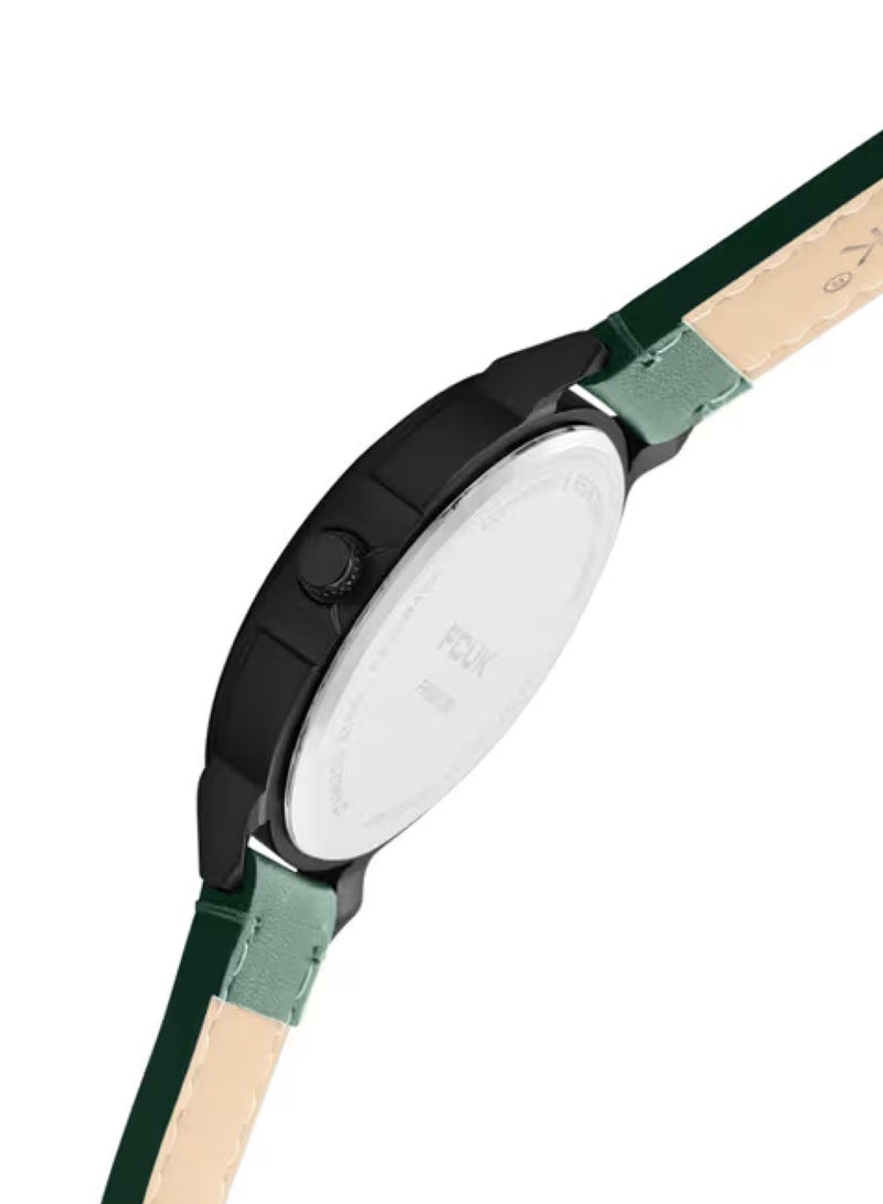 French Connection UK Analog Green Dial Men's Watch-FK00010B, Green - Image 2