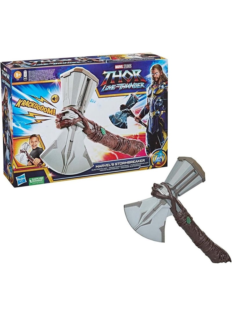 Hasbro Toys فأس مارفل الإلكترونية ستورمبريكر من مارفل ستوديوز: ثور: الحب والرعد - Image 1