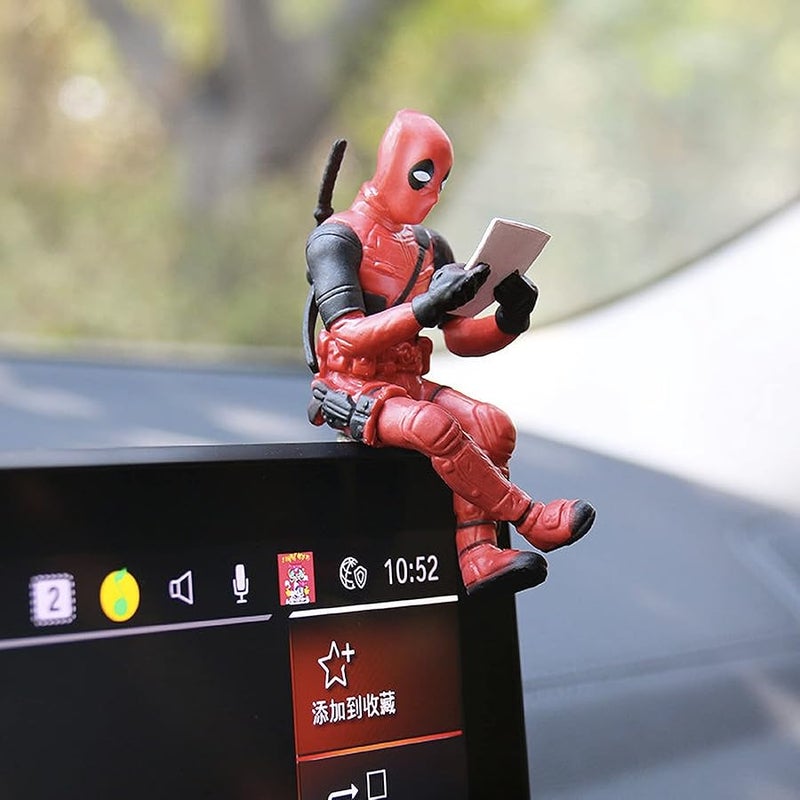 ITUBLE Car Dashboard Decorations Funny Mini Figures Anime Car Accessories Interior for Men Women Car Dash Board Decor Home Office Desk Charm  Ornaments Auto Motorcycle Truck Decoration - Image 1