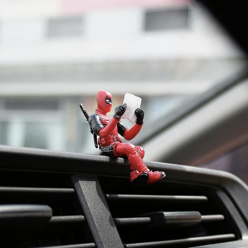 ITUBLE Car Dashboard Decorations Funny Mini Figures Anime Car Accessories Interior for Men Women Car Dash Board Decor Home Office Desk Charm  Ornaments Auto Motorcycle Truck Decoration - Image 3