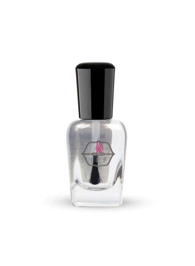 Liff LEF Polish Nail Base & Top Coat Gel High Gloss Shine | TRANSPARENT - Image 2