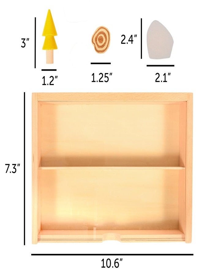 TickiT مجموعة تكت وودلاند تريل - مجموعة من 37 - غابة خشبية للأطفال - 37 شكل مختلف - ألعاب خشبية قطع منفصلة للأطفال الصغار - Image 3