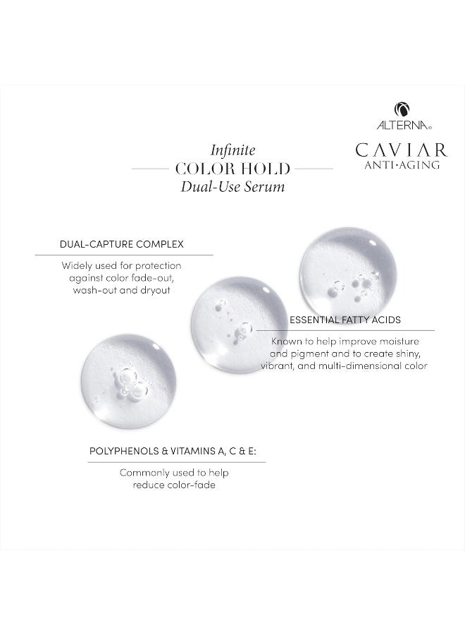 Alterna Caviar Anti-Aging Infinite Color Hold Dual-Use Serum | Leave-in Treatment, Color Preserving Mask | Sulfate Free, 1.7 Fl. Oz. - Image 3