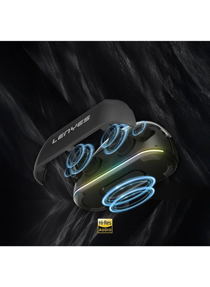 Lenyes  S869 300W Outdoor Wireless Speaker KTV + Bluetooth 5.3 Karaoke Microphone - Image 2