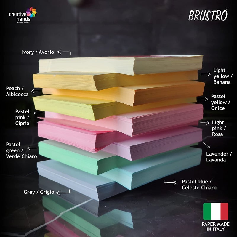 FABRIANO Brustro Copy Tinta A4 Assorted Soft (Pack of 2) - Image 5