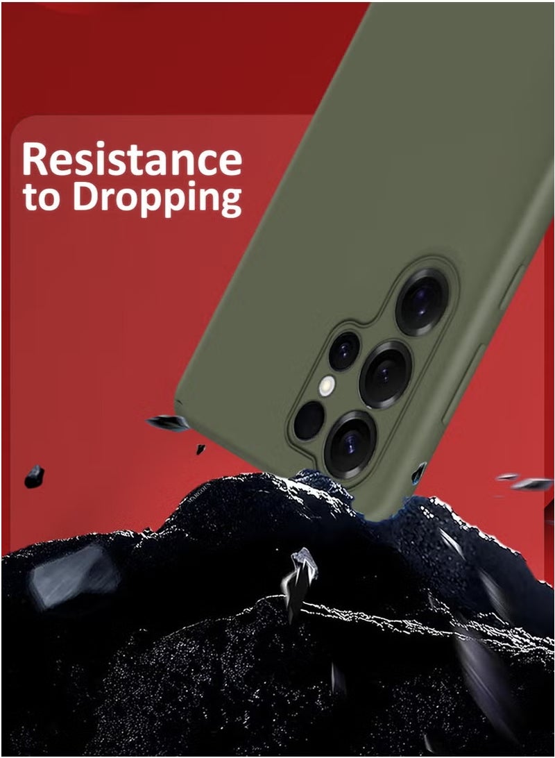 shAyzee Samsung Galaxy S25 Ultra Case Cover Ultra-Durable Soft Silicone Protective Case with Precise Cutouts Cover For Samsung Galaxy S25 Ultra - Image 3