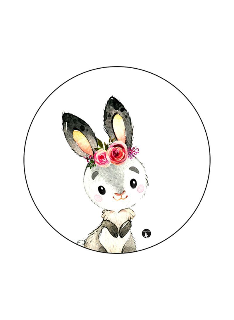 RKN Rabbit Printed Mouse Pad multicolour