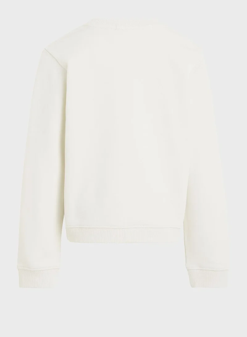 Calvin Klein Jeans Kids Crew Neck Sweatshirt