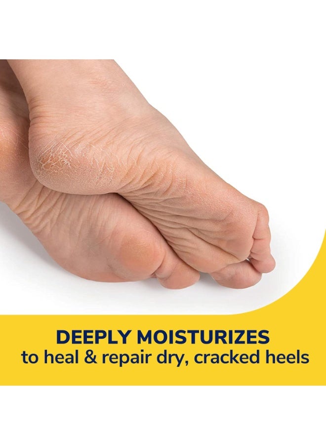 Dr. Scholl's Cracked Heel Repair Balm 2.5oz with 25% Urea for Dry Cracked Feet Heals - Image 5