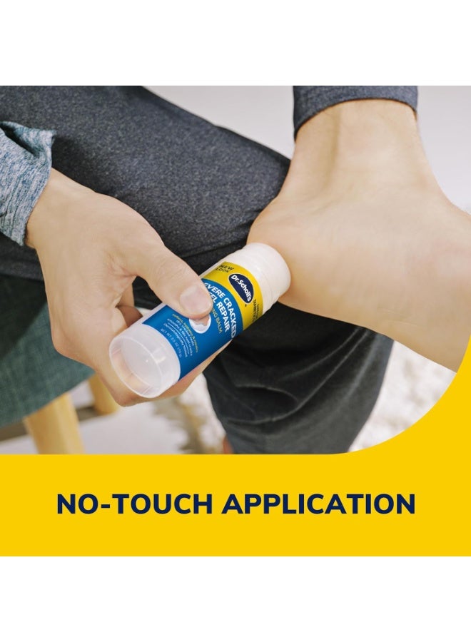 Dr. Scholl's Cracked Heel Repair Balm 2.5oz with 25% Urea for Dry Cracked Feet Heals - Image 3