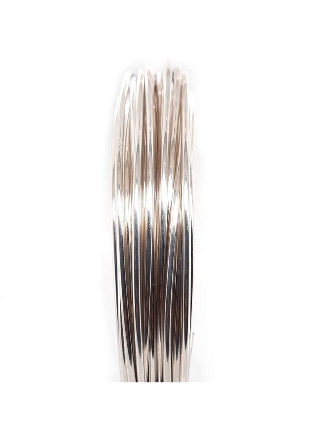 Craft Wire - 20 Gauge 925 Sterling Silver Wire (Round) Dead Soft Made In Usa 10Ft By Craft Wire - Image 1