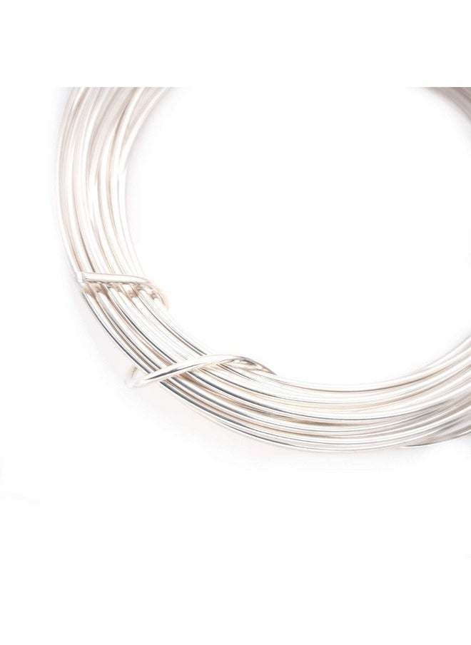 Craft Wire - 20 Gauge 925 Sterling Silver Wire (Round) Dead Soft Made In Usa 10Ft By Craft Wire - Image 1