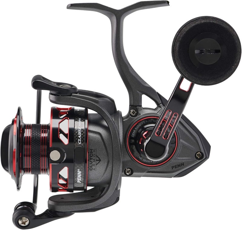Penn Clash II Spinning Fishing Reel - High Speed, Right Hand, 1000 Size - Image 3
