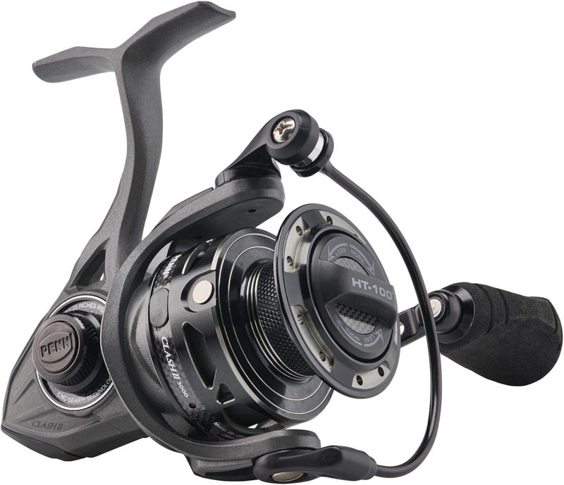 Penn Clash II Spinning Fishing Reel - High Speed, Right Hand, 1000 Size - Image 2