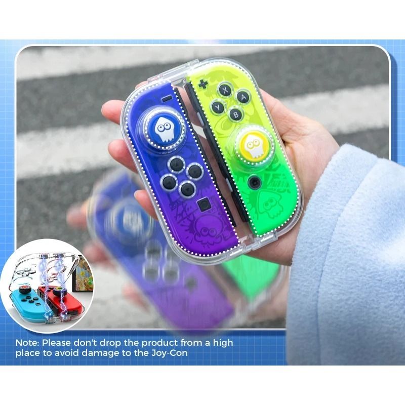 Iine L954 Joycon Storage Gift Box without Wristband, Transparent - Image 3