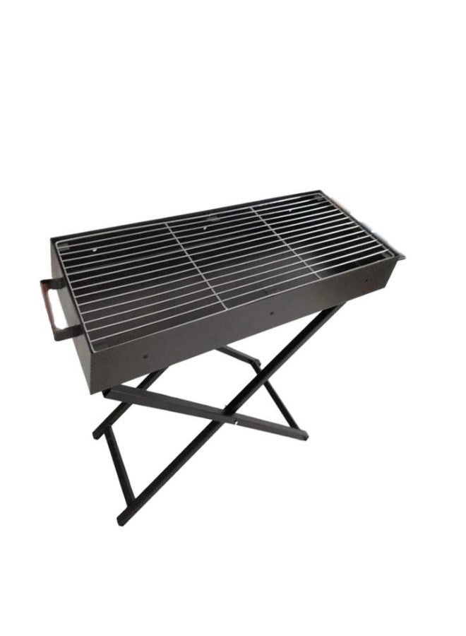 Raxoom Portable Foldable Charcoal BBQ Grill  Cooking Surface, Lightweight, Durable, and Easy-to-Clean for Outdoor Barbecues, Camping, and Picnics - Black  - Image 2