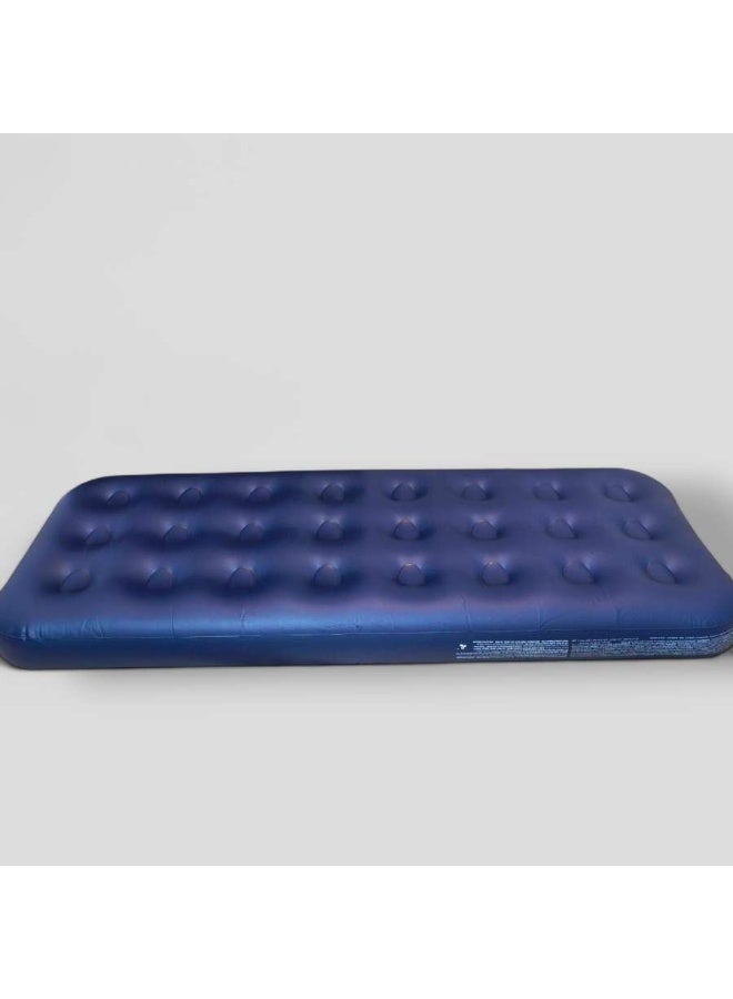 حسم سرير هوائي، سرير قابل للنفخ بحجم مفرد ، مرتبة هوائية محمولة من بلاستيك PVC، مرتبة تخييم سريعة النفخ مع وزن يصل الى 100 كغم للاطفال والبالغين (191×73×22 سم) - Image 4