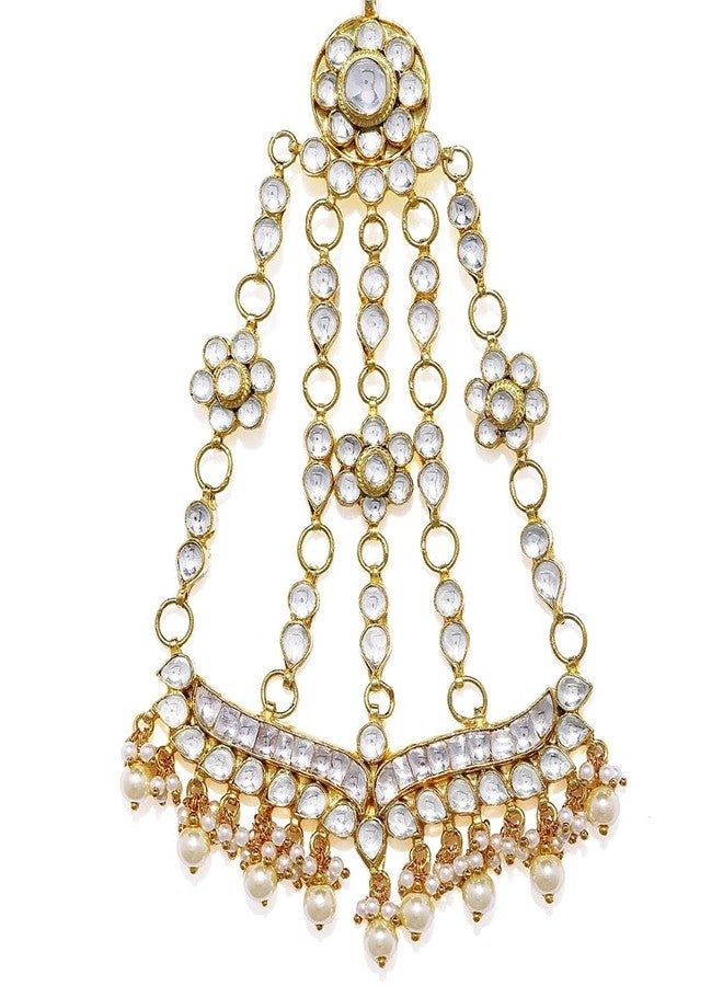 اكسيشر مجوهرات Accessher Jadau/Paachi Kundan Paasa - Image 2