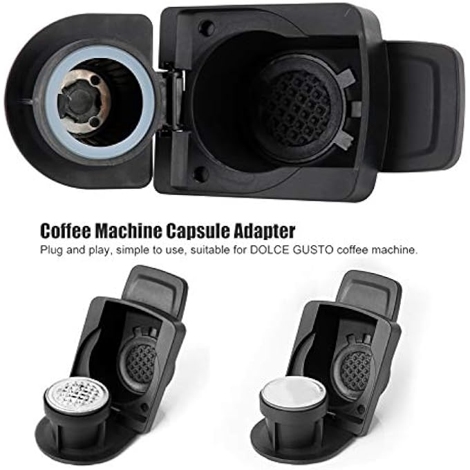 RIZGHWOY Capsule Adapter Coffee Making Supplies Pp Material Lattice Structure Integrated Flip Design Compatible With Edg606 Edg466 Genio2 Edg305 Mini Me Edg455Tex1 Edg250 - Image 3