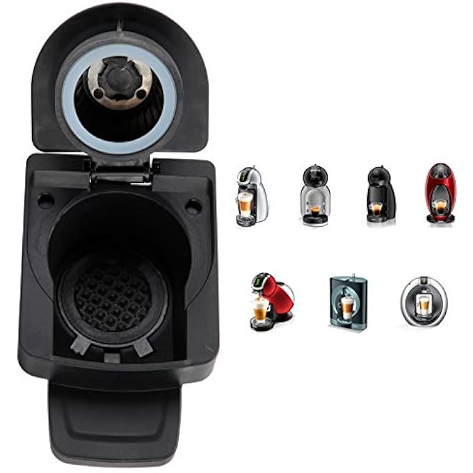 RIZGHWOY Capsule Adapter Coffee Making Supplies Pp Material Lattice Structure Integrated Flip Design Compatible With Edg606 Edg466 Genio2 Edg305 Mini Me Edg455Tex1 Edg250 - Image 5
